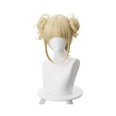 Imagem de Peruca De Cosplay Himiko Toga Boku No Hero Academia, Peruca Sintética 