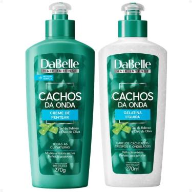 Imagem de Kit DaBelle Cachos Da Onda: Creme de Pentear 270g e Gelatina Líquida 270ml