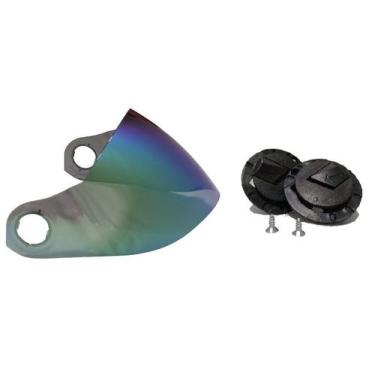 Imagem de Viseira Camaleão + Botão Reparo Capacete Formula 1 Taurus - POLIVISOR,