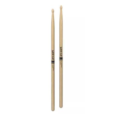 Imagem de Baqueta promark 5a  american hickory ponta de madeira tx5aw
