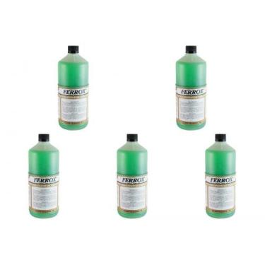 Imagem de Kit C/5 - Removedor De Ferrugem Ferrox Anticorrosivo 1L - NATRIELLI
