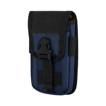 Imagem de Bolsa Tática MOLLE Para Cintura, Porta-Celular, Porta-Cartões, EDC, Su