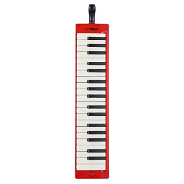 Imagem de Escaleta Pianica 37 Teclas P 37ERD Vermelha com Case Yamaha