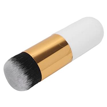 Imagem de Pincel de base, pincel cosmético de bochecha para maquiagem diária platina