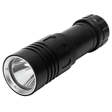 Imagem de Lanterna subaquática, tocha elétrica, dimerização contínua IPX8 à prova d'água para esportes subaquáticos ao ar livre Terrenos ao ar livre