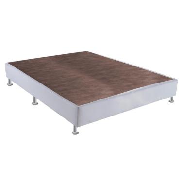 Imagem de Base Sommier Corino Branco Casal (138x188x23) - Ortobom