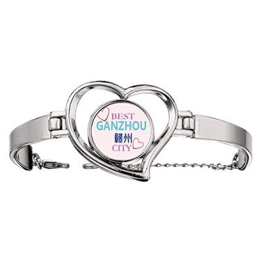 Imagem de N/A N/A Bracelete China Ganzhou Icon Art Deco Fashion Pulseira Coração Joias Arame Bangle, medium, metal