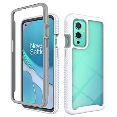 Imagem de For OnePlus 9 Starry Sky Solid Color Series Shockproof PC + TPU Protective Case