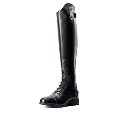 Imagem de ARIAT Women's Heritage Contour Ii Field Zip Tall Riding Boot Black Size 8 B/Medium Us