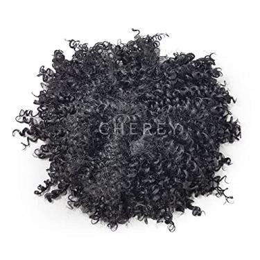 Imagem de Aplique Coque Afro Puff Fibra Sintética P90 Cor:#1B