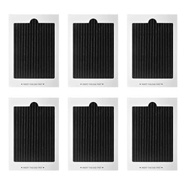 Imagem de Refrigerator Air Filter Replacement 6 Pack - Carbon Activated Filter Compatible with Frigidaire & Electrolux Pure Air Ultra Reduce Odors for EAFCBF, PAULTRA, RAF1150, 242047801, 242047804,242061001