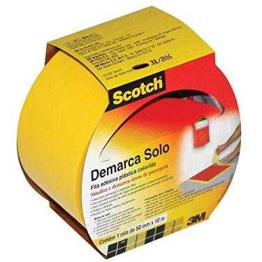 Imagem de Fita Para Demarcação De Solo 50mmx10m Amarela 3M