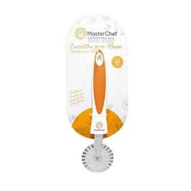 Imagem de Carretilha para Massa, 19.5 cm, Aço Inox, MasterChef MCF-G644, Laranja