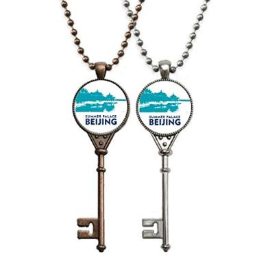 Imagem de OFFbb-USA Summer Place, turismo urbano, Pequim, China, chaveiro, colar, pingente, joias, decoração para casais