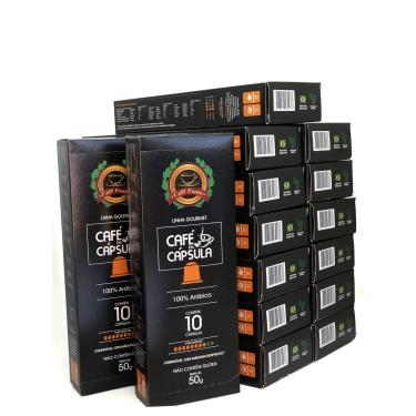 Imagem de Kit 150 Cápsulas Compatíveis Nespresso Café Exato Gourmet
