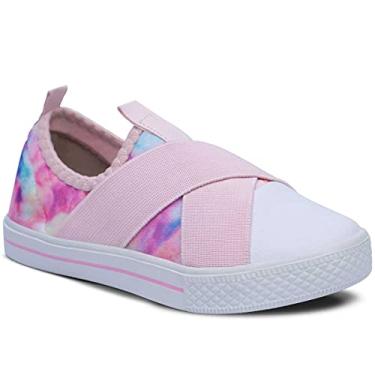 Imagem de Tênis Slip On Infantil Menina Elástico 11.48i (Tie Dye, 21)