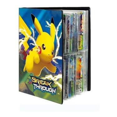 Imagem de Álbum Pokémon Porta 240 Cards Pikachu Cartas - Pokemonshop