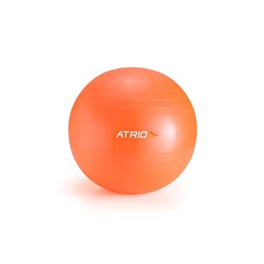 Imagem de Bola de Ginástica 65cm Material PVC Resistente Laranja Atrio ES119