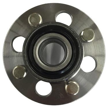 Imagem de BRTEC Conjunto de cubo e rolamento da roda traseira 513035 para Honda Civic 1985-2000 / Civic del Sol 93-97 / CRX 88-91//Wagovan 86-87, para Acura EL 1997-2000 4Lug