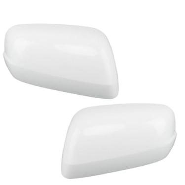 Imagem de 1 par de capa de espelho retrovisor do carro esquerdo + direito guarnição L + R apto para Honda Fit Jazz 2009 2010 2011 2012 2013