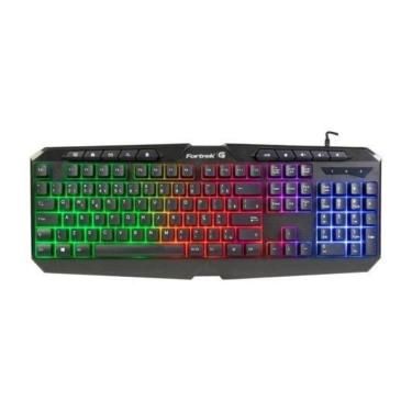 Imagem de Teclado Gamer Multimidia Fortrek Spider Black Preto [f002]