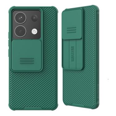 Imagem de Capa para Xiaomi redmi Note 13 Pro 5G/Poco X6 5G, capa protetora fina com protetor de câmera rígida PC TPU fina anti-arranhões para Xiaomi Redmi Note 13 Pro 5G (Redmi Note13 Pro Green)