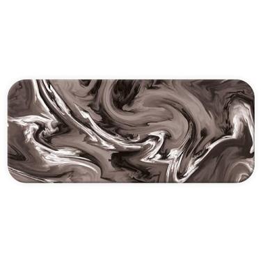 Imagem de Mouse Pad Gamer Abstract Liquid 90x40 mousepad gamer Extra Grande (LiquidPreto)