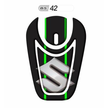 Imagem de Adesivo Protetor de Bocal Resinado Suzuki Yes Kit 042 - Resitank