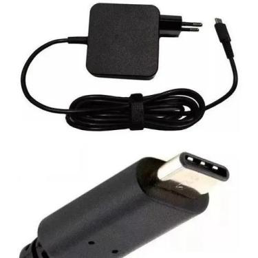 Imagem de Fonte 20v 65w Usb-c Compativel Notebook Lenovo Thinkpad T14 LE08