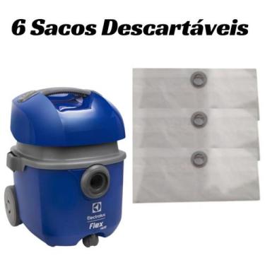 Imagem de Sacos Aspirador De Pó Electrolux tipo Flex C/6UN - ORIPLAST