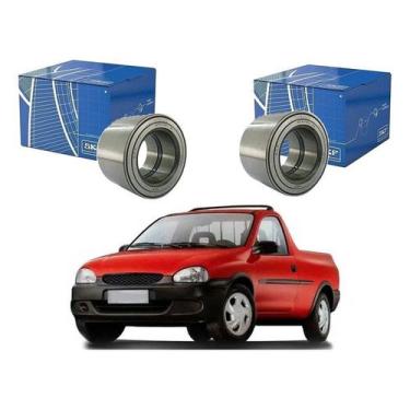 Imagem de Par Rolamento Roda Dianteira Corsa Pick Up 1.6 1997 A 2003 - SKF