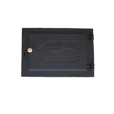 Imagem de Porta de Forno a Lenha Ferro Fundido Império Grill 31x46cm