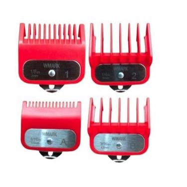 Imagem de Kit 4 Pentes De Disfarce Premium Wmark