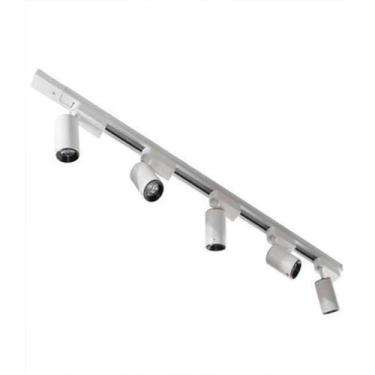 Imagem de Kit Trilho Eletrificado 2m + 5 Spot Led 7w Branco 6000K - CTB DELIS