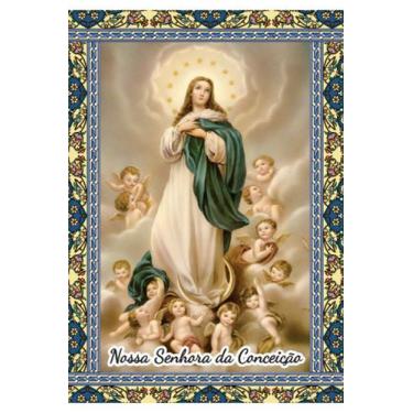 Imagem de 1.000 Santinhos N S Sra Nossa Senhora da Conceição Milheiro (oração no