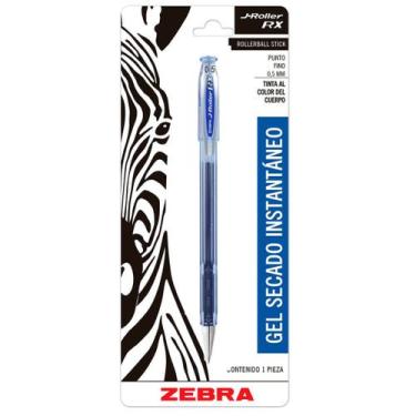 Imagem de Caneta Gel 0.5mm J-Roller RX Azul Zebra