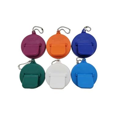 Imagem de Capa para lata Beverage Budde – Capa para latas de refrigerante/cerveja/bebidas energéticas de tamanho padrão – Feito nos EUA – Livre de BPA – Cores sortidas – Pacote com 6 (chaveiro)