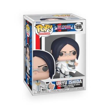 Imagem de Epic Collectibles Pop Anime: Bleach - Conjunto de bonecos de vinil Uryu Ishida com protetor de caixa Funko compatível