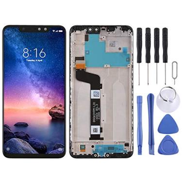 Imagem de tela Tela TFT LCD para Xiaomi Redmi Note 6 Digitalizador Pro MONTAGEM COMPLETO COM FORÇA (BLACK) substituição da tela