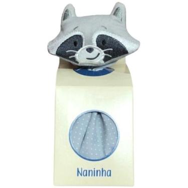 Imagem de Naninha para Bebê Guaxinim Cinza - Miguel Baby