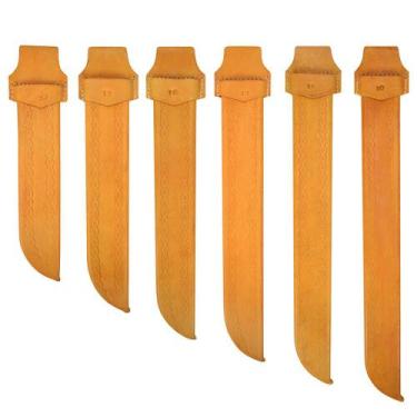 Imagem de Bainha de Facão SV0024 - Amarelo - Selaria Vertentes, 20"
