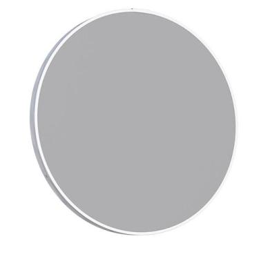 Imagem de Espelho Para Banheiro Redondo Aço Luna 50 Cozimax Branco