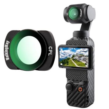 Imagem de Walking Way Filtro Polarizador Magnético CPL para DJI Osmo Pocket 3 Filtro Polarizador para Bolso 3 Creator Combo Acessórios HD Vidro Óptico/Multi-Revestido/Moldura de Alumínio
