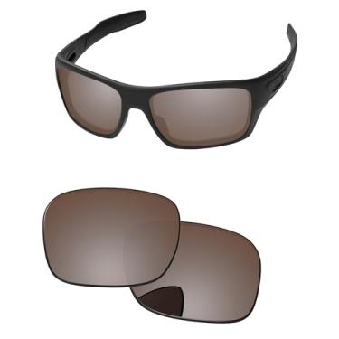 Imagem de PapaViva Lentes de reposição para óculos de sol Oakley Turbine OO9263 65 mm, Bronze vívido, Turbine