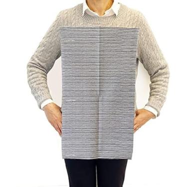 Imagem de Babadores descartáveis para adultos da NEATsheets | 33 cm x 56 cm | Abas adesivas fáceis de usar, descartáveis, repelentes de manchas/líquidos em vários designs (80 guardanapos, sortidos)