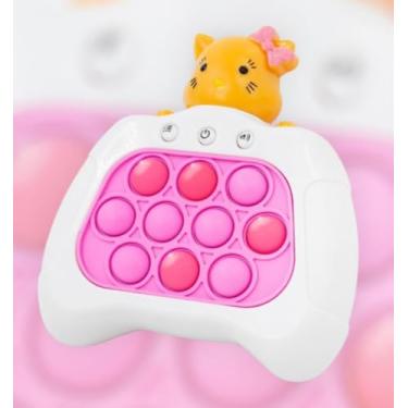Imagem de Pop It Eletrônico Mini Gamer Anti Stress com Som - Brinquedo de Console, Ideal para Relaxar e Se Divertir! (Gatinho)