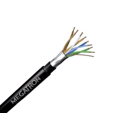 Imagem de Cabo Lan Megacabos Cat5E Externo Blindado Capa Dupla 305M - MEGATRON