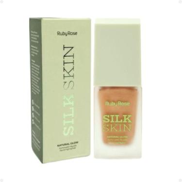 Imagem de Iluminador Líquido Ruby Rose Silk Skin Natural Glow Golden Halo HB-F16