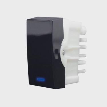 Imagem de Módulo Interruptor Simples Com Luz Inova Pro Class Alumbra Black Piano
