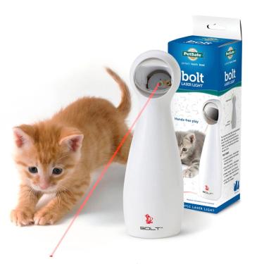 Imagem de Brinquedo interativo a laser para gatos PetSafe Bolt automático com temporizador
